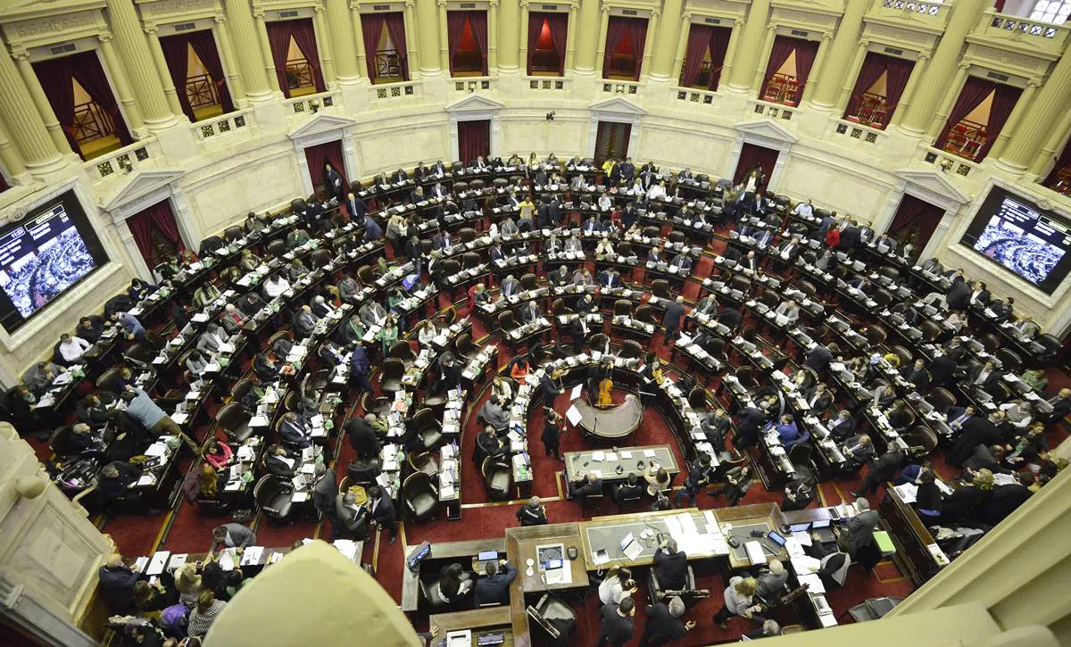 Cámara de Diputados de la Nación. Foto: Diputados de la Nación.