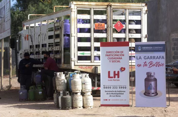 As es el cronograma de "La Garrafa en tu Barrio" para la primera semana de  agosto