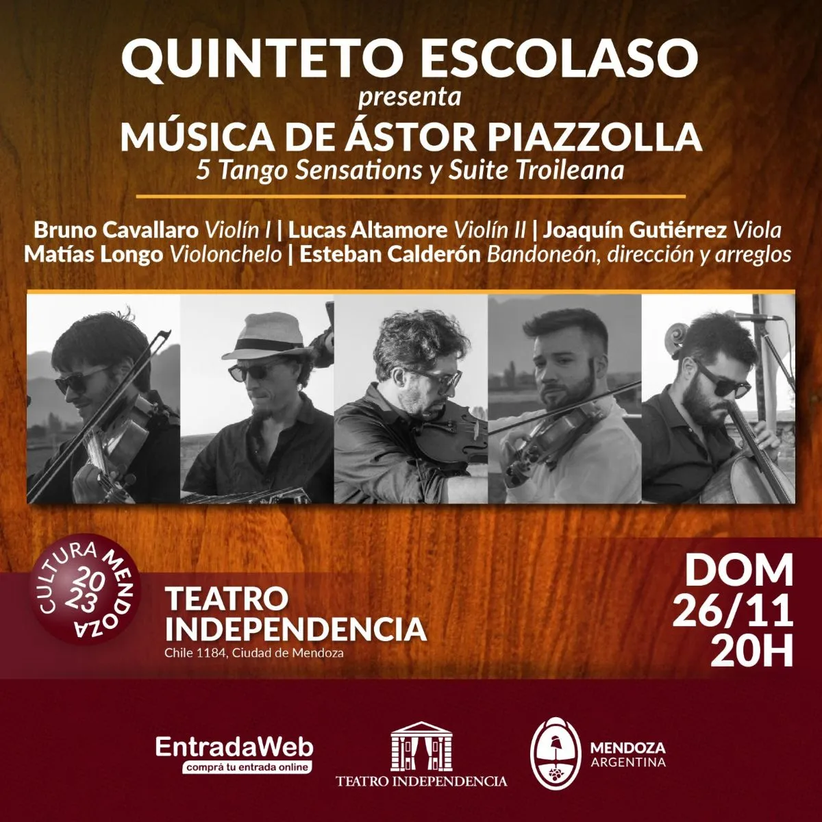 Quinteto Escolaso flyer