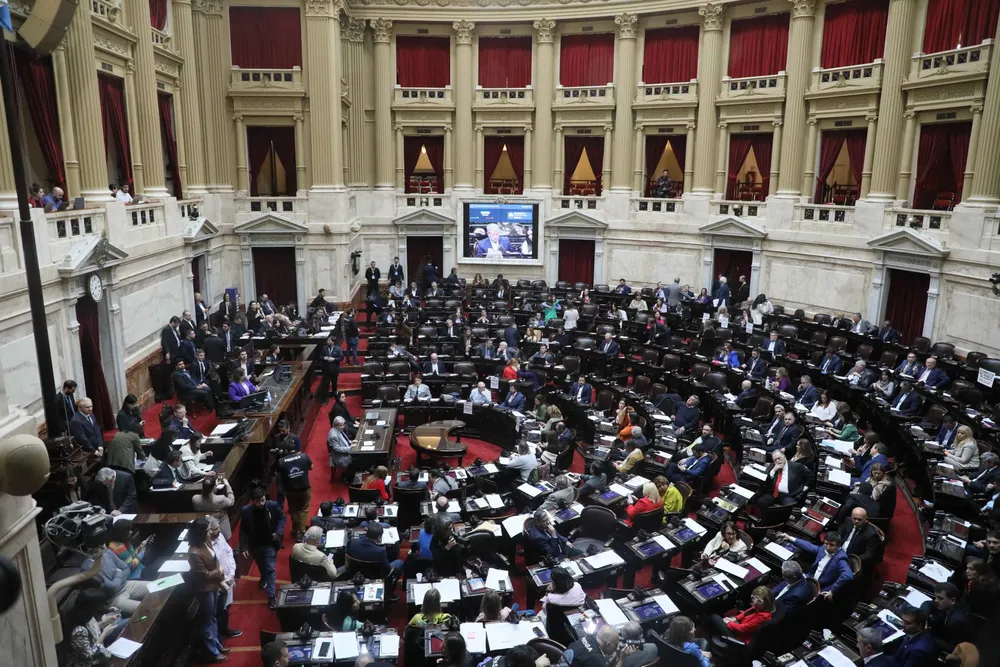 Cámara de diputados de la Nación. Foto Diputados de la Nación
