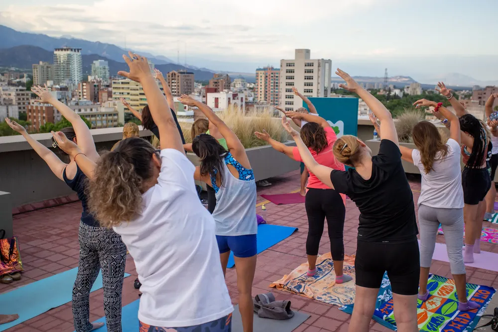 Yoga. Foto: Ciudad de Mendoza.